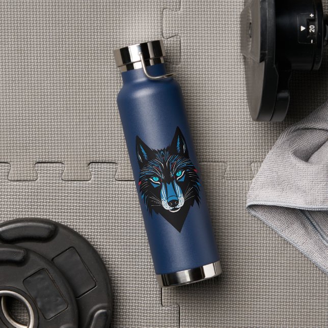 Mystical Wolf Water Bottle (Gym)