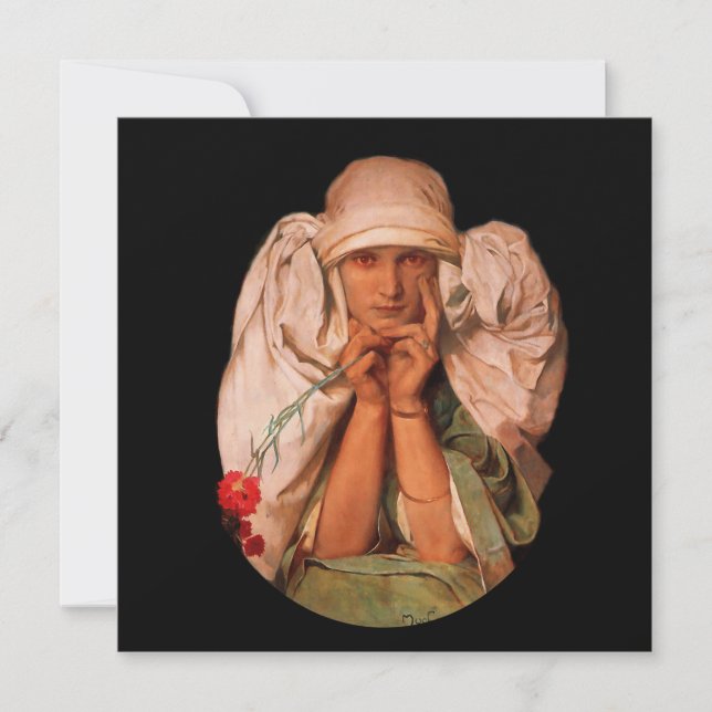 Mystical Woman with Carnation (Front)