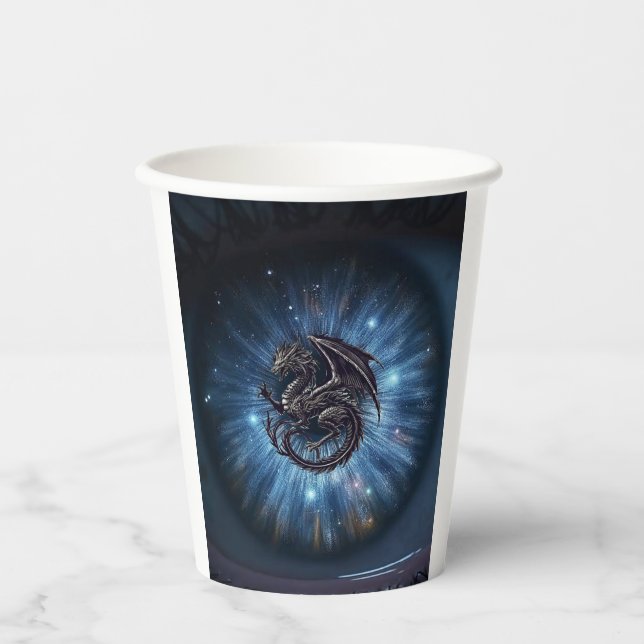 Mystical Wyvern Eye  Paper Cups (Front)
