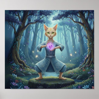 MysticCrystalFlow Poster