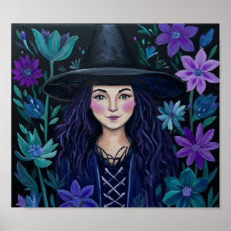 MysticGothFlower Poster