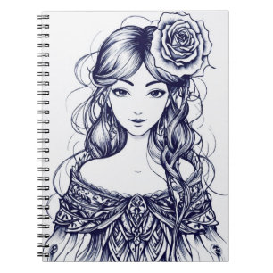 MysticRose Notebook