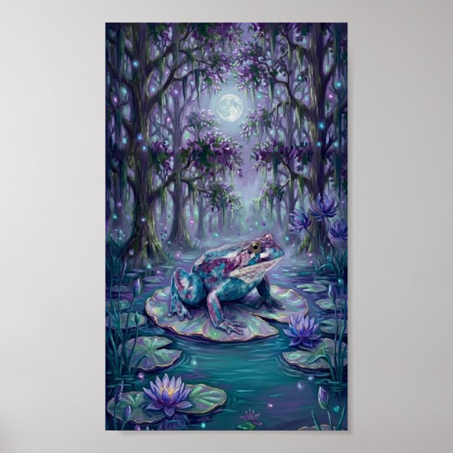 MysticSwampFrog Poster (Front)
