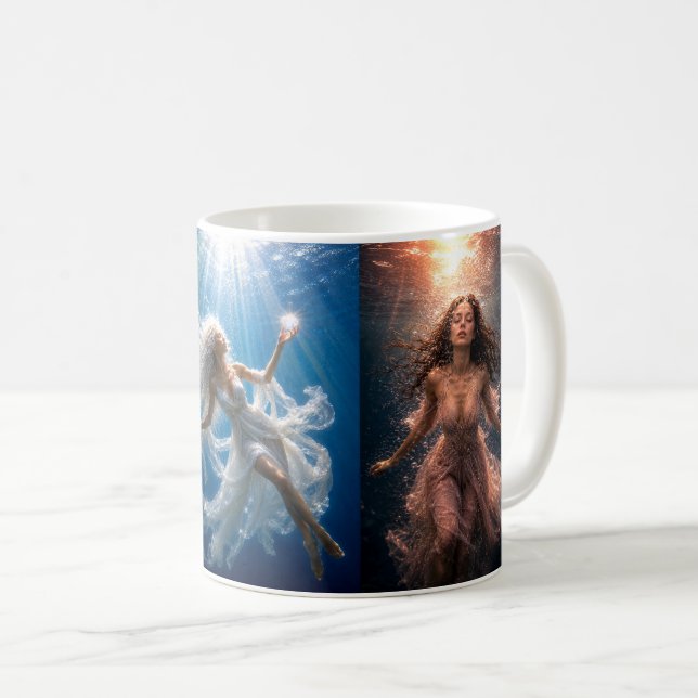 Mystik Woman Mug (3-sided design) (Front Right)