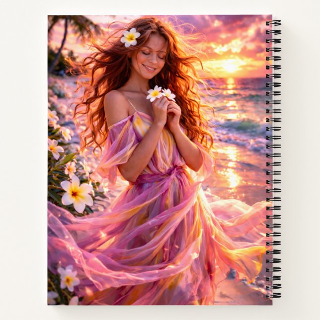 Mystik Woman Notizblock – Dein Raum für Gedanken Notebook (Back)