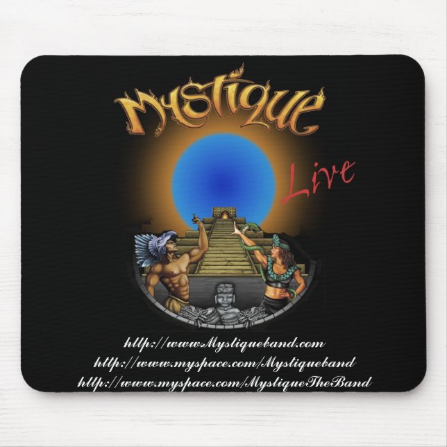 Mystique Band Mouse pad (Front)