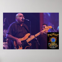 Mystique Bandleader Edward Villalba Poster