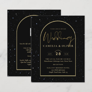 Mystique BLACK GOLD Starry Night Wedding