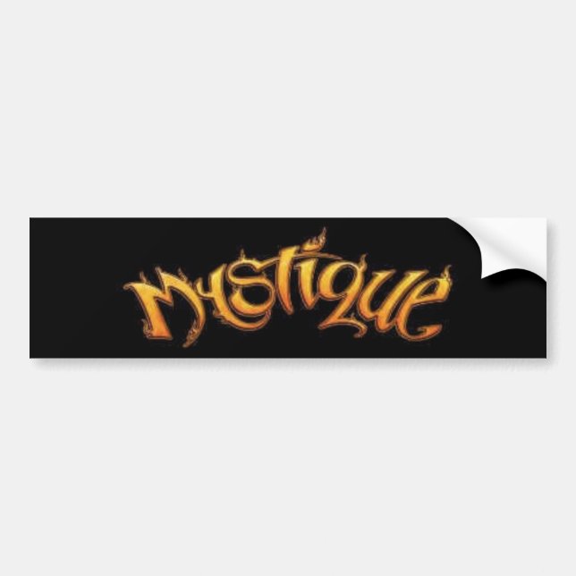 Mystique Bumper sticker (Front)