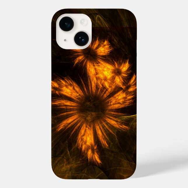 Mystique Garden Abstract Art Case-Mate iPhone Case (Back)
