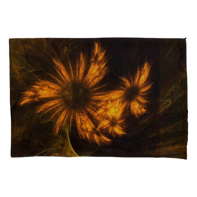 Mystique Garden Abstract Art Pillowcase (Front)