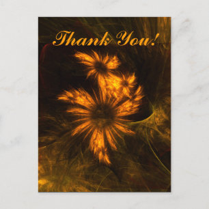 Mystique Garden Thank You Postcard