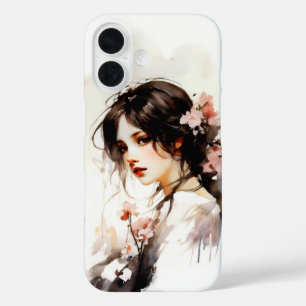 Mystique in Bloom #086: Silent Blossoms iPhone 16 Case