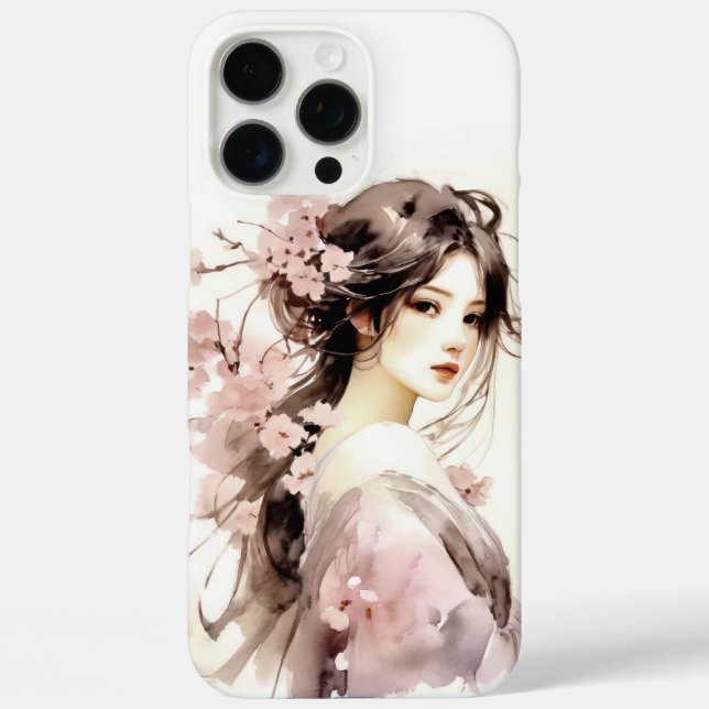 Mystique in Bloom #087: Petals in the Wind Case-Mate iPhone Case (Back)