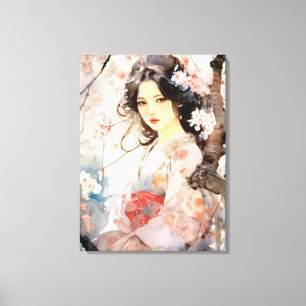 Mystique in Bloom #094: Dream of Cherry Blossoms Canvas Print