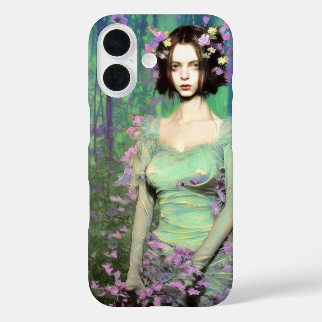 Mystique in Bloom #218: Goddess of the Forest Case-Mate iPhone Case (Back)