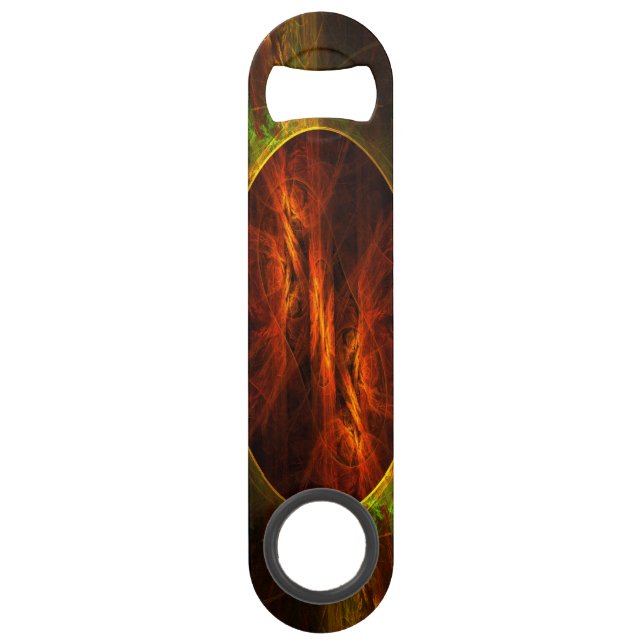 Mystique Jungle Abstract Art (Front)