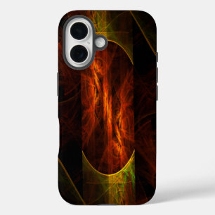 Mystique Jungle Abstract Art iPhone 16 Case