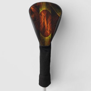 Mystique Jungle Abstract Art Golf Head Cover