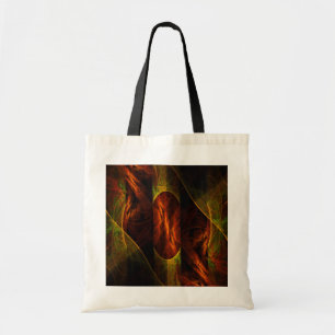 Mystique Jungle Abstract Art Tote Bag