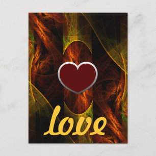 Mystique Jungle Love Postcard
