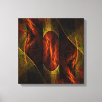 Mystique Jungle Modern Abstract Fractal Art