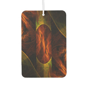 Mystique Jungle Modern Abstract Fractal Art Car Air Freshener