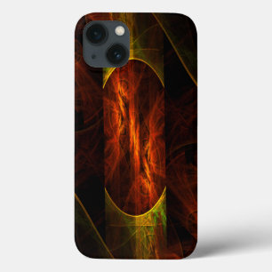 Mystique Jungle Modern Abstract Fractal Art iPhone 13 Case