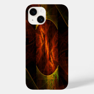 Mystique Jungle Modern Abstract Fractal Art Case-Mate iPhone 14 Case