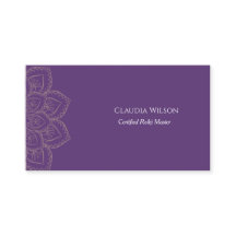 Mystique Purple Yoga Reiki Spiritual Energy Healer