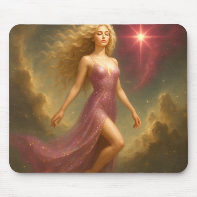 Mystique Woman - Mousepad with Energy & Expression (Front)