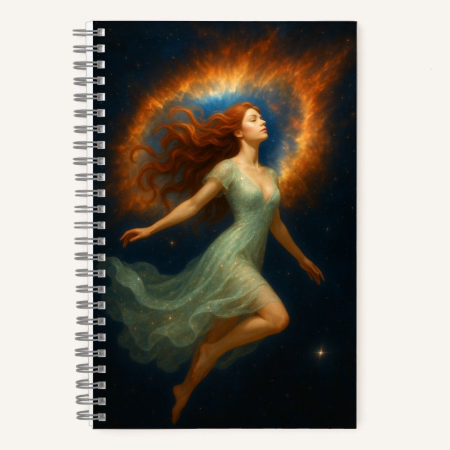 Mystique Woman - notebook with soul (Front)