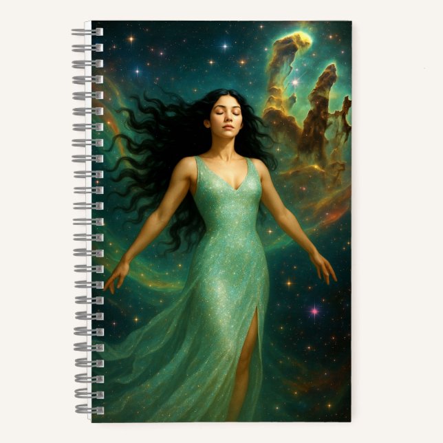 Mystique Woman - notebook with soul (Front)