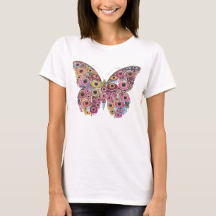 Mystischer Augenfalter - Surrealer Schmetterling T-Shirt