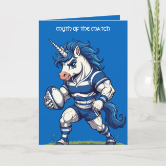 Myth of the Match Scottish Rugby Unicorn Card