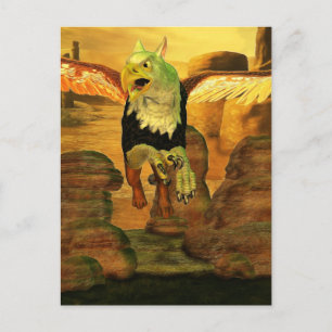 Myth Series 1 Griffin Earth Postcard