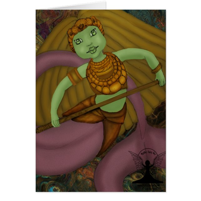 Mythic Fairy Art Mermaid Caribbean (Front)