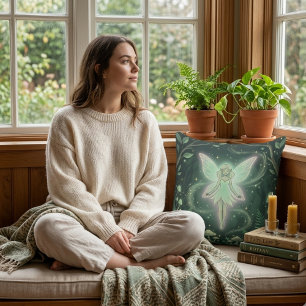 Mythic Realms Forest Faerie Glow Cushion