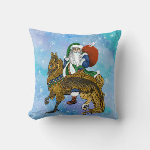 Mythic Santa Cushion