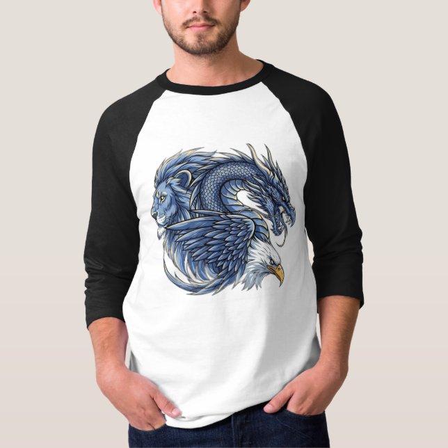 Mythical Anime Fusion Long Sleeve Shirt – Powerful (Front)