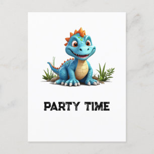 *~* Mythical  AP48 PHOTO Silly Dragon Dino Cartoon Postcard