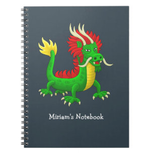 Mythical Chinese Dragon Notebook