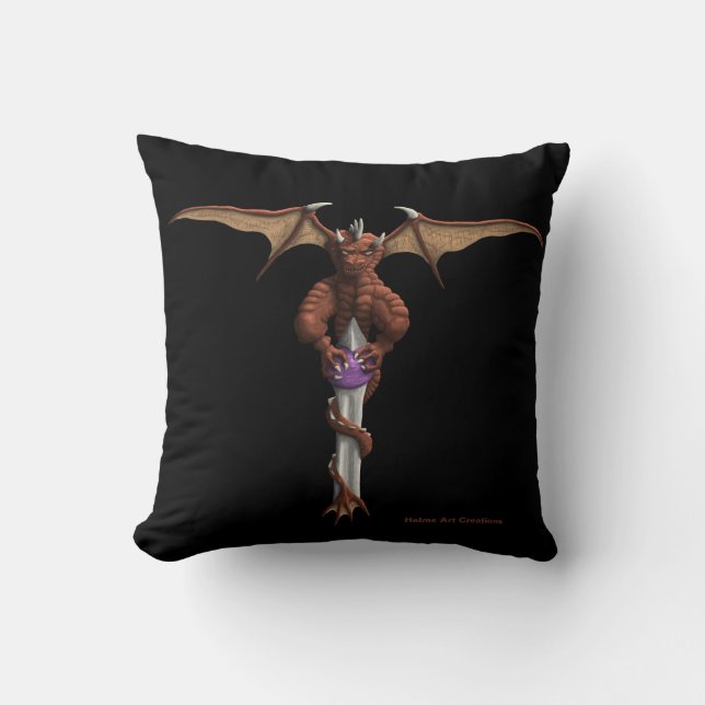 Mythical Creature Forest Primate Fantasy Art Image Cushion (Front)