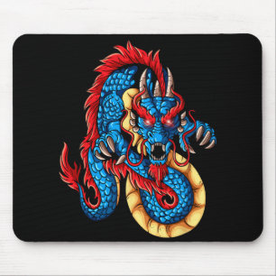 Mythical Creatures China New Year Chinese New Year Mouse Mat