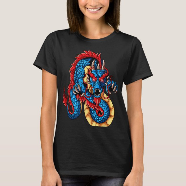 Mythical Creatures China New Year Chinese New Year T-Shirt (Front)