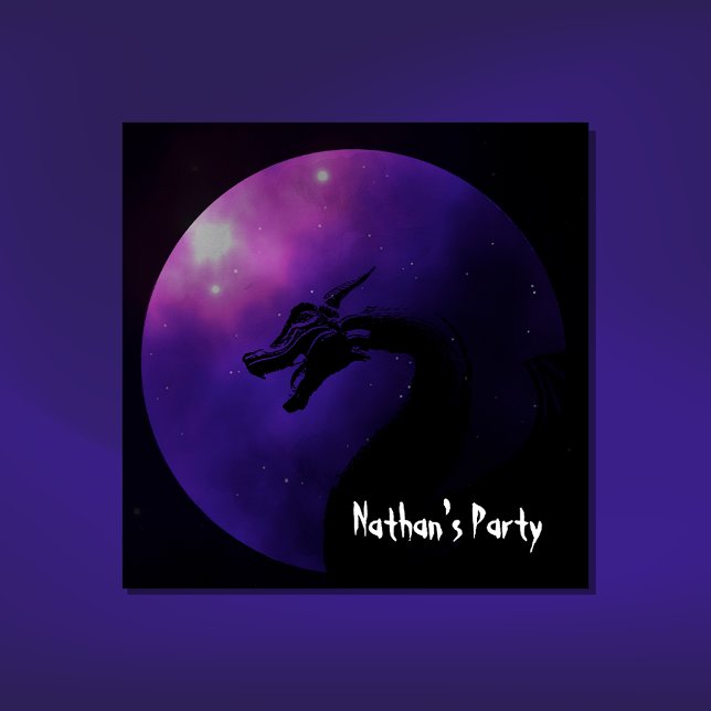 Mythical Dragon Party Invitation (Creator Uploaded)