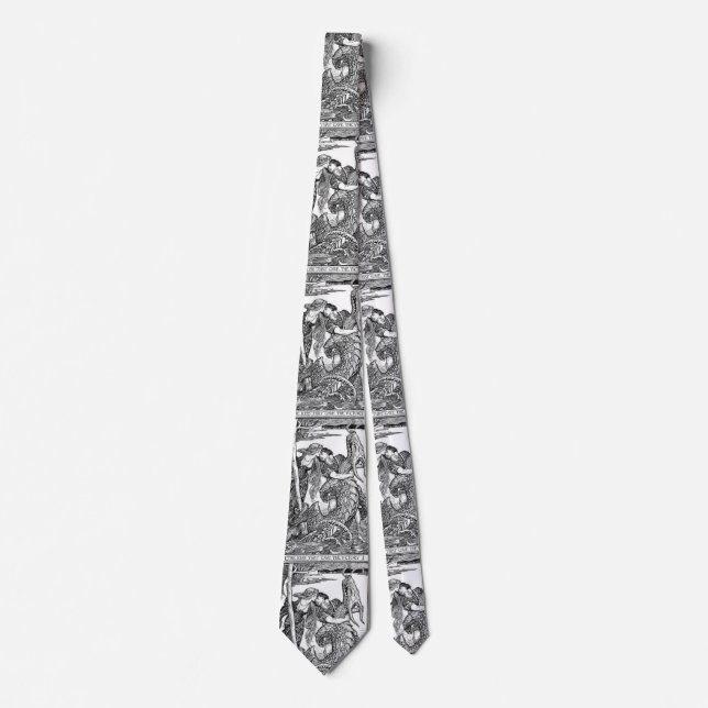 Mythical Dragon Slayer Tie (Front)