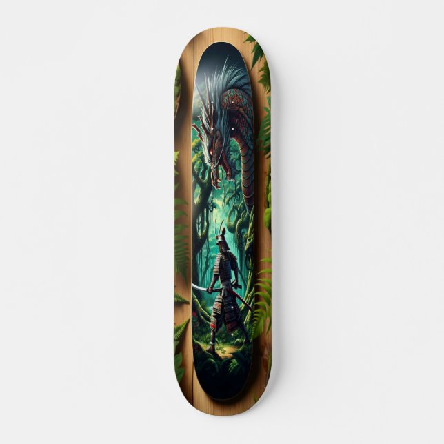 Mythical Encounter in the Forest Skateboard (Front)