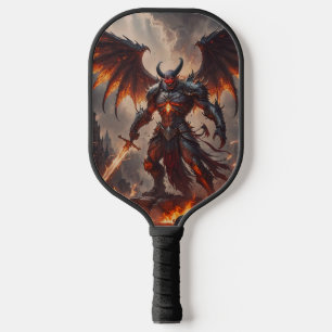 Mythical Fiery Demon Pickleball Paddle
