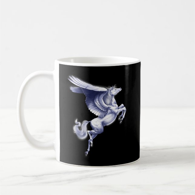 Mythical Pegasus Coffee Mug (Left)